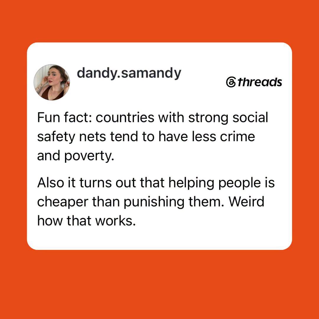 LoopyRGarou's tweet photo. One thing about socialist democracies with regulated markets and fair taxes: https://t.co/88RFNNLbnh