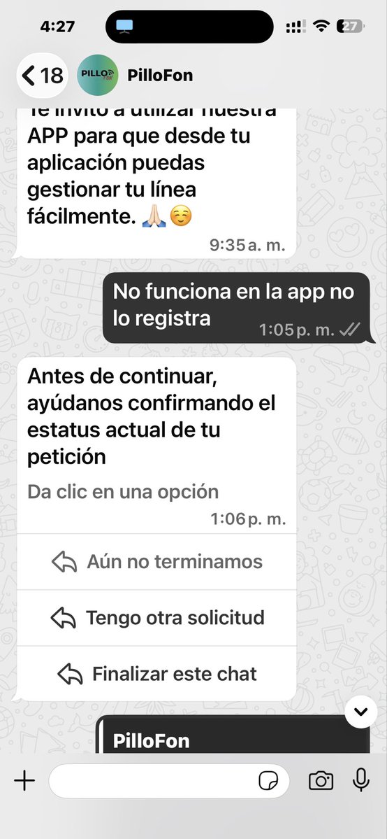 llamasjav's tweet photo. @PilloFon_MX La peor atención a cliente que existe. Nomas no he tenido servicio desde el principio con problemas , siempre más de 3 horas de espera para que al final te dejen colgado. https://t.co/AaYsAe6ZsD