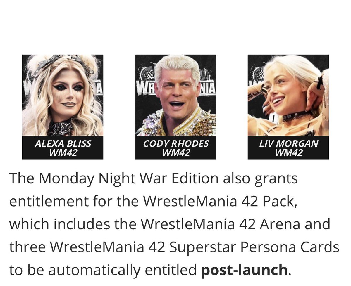 SoyElRuu's tweet photo. .@WWEgames let’s trade Alexa Liv and Cody for Corbin and Paige??? You’re not down 🙃 #WWE2K26 https://t.co/5a2TEPNj5k