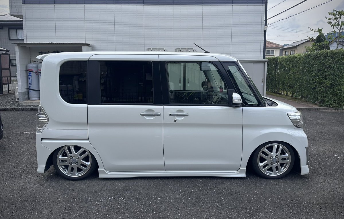 93_tanto's tweet photo. 後5ミリ下げたいかな

#la600s
#タントカスタム https://t.co/pD3qGiIcXd