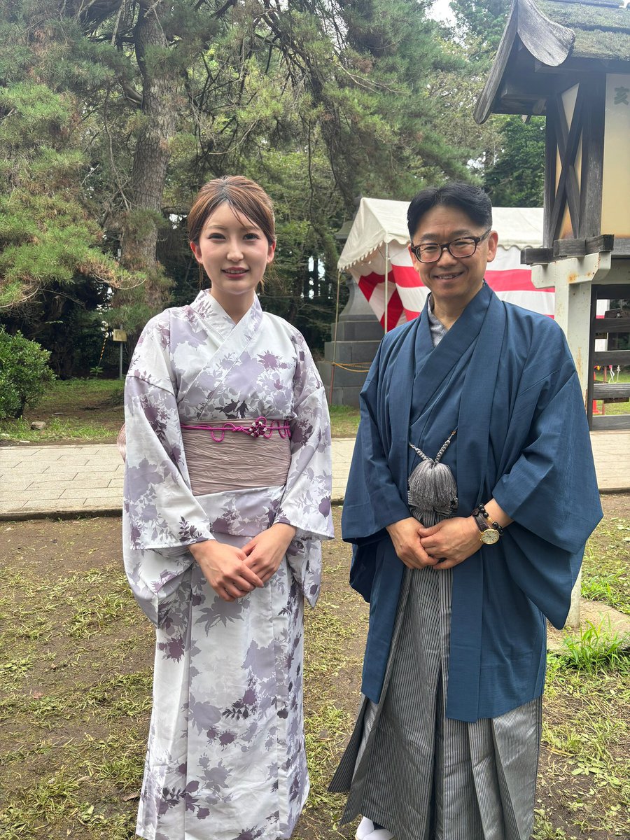 elina_oku's tweet photo. 八戸騎馬打毬2026
宝塚歌劇団元星組トップスター　北翔海莉さん
南部家16代当主　南部光隆さん
衆議院議員　神田潤一さん
素敵な方々との出会いに感謝🤍🐴 https://t.co/2MTotjtAvs