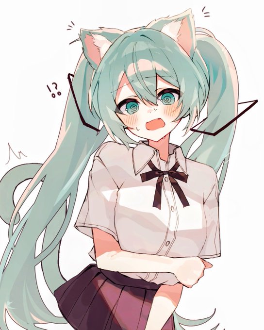 Kiefernfresser's tweet photo. A lot of of people will try and draw Hatsune Miku but instead draw something that doesn't even remotely resemble her at all. https://t.co/TMovpu54dg