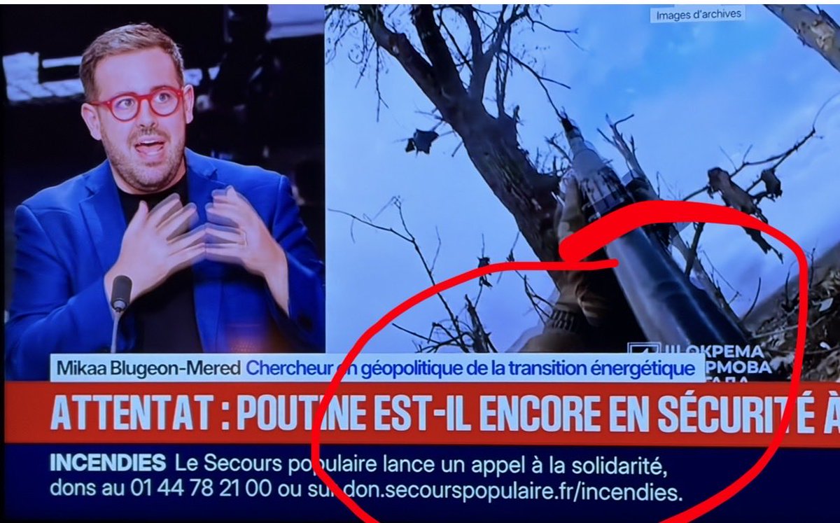 VirginieMartin_'s tweet photo. Du jamais vu !!!! 😵‍💫😵‍💫😵‍💫
Un “chercheur” / “consultant” qui change de spécialité au fil des jours 😂
- un jour spécialité du Maroc 🇲🇦 
- un jour spécialiste des feux 🔥 
- un jour spécialiste de l’Ukraine 🇺🇦 
Et les bandeaux de BFMTV qui changent au fil du temps https://t.co/vmoSNUeM2G