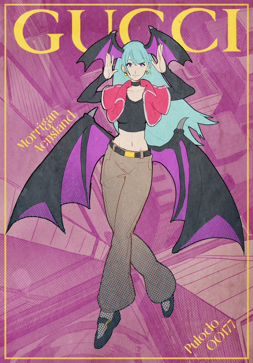 Pulodo_0017's tweet photo. Morrigan is the best model, don't you think? https://t.co/YzEO26kUVx
