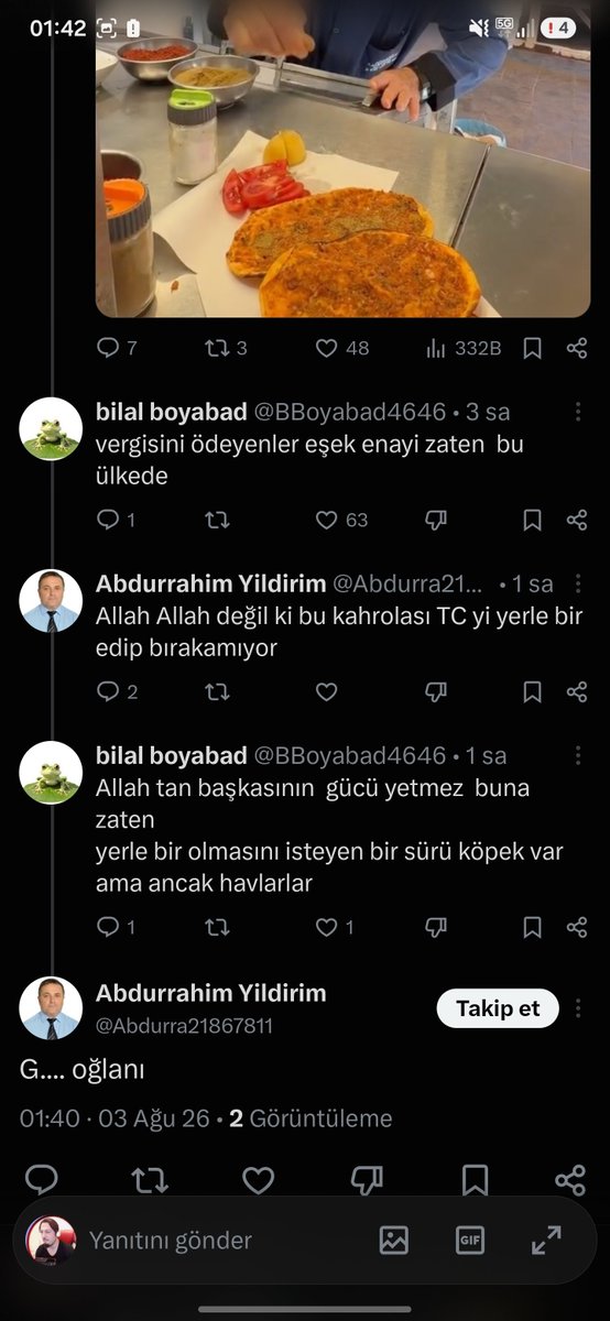 MYupanqi's tweet photo. İnsanların dinleri üzerinden hakaret eden bu karaktersize haddini bildiriniz efendim @EmniyetGM https://t.co/qEfA8knFNX