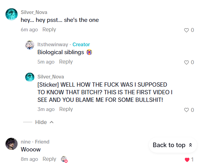 ItsTheWinway's tweet photo. I GOT MY FIRST HATE COMMENT!!!!! @imthatnine #vtuber #envtuber #twitch #vtubing #streaming #newstreamer https://t.co/PmLAaUJ0TC