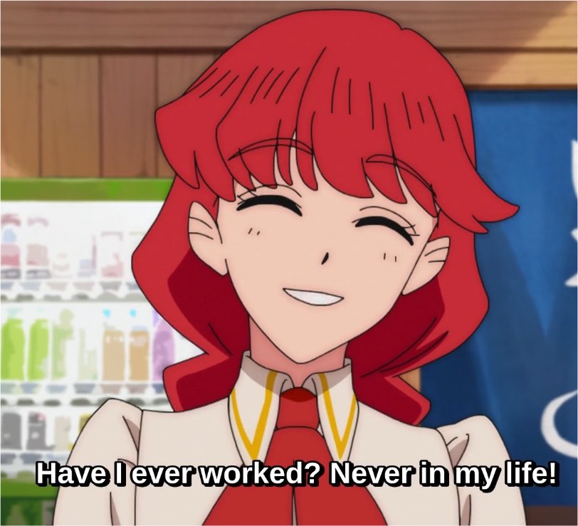 Lara is so proud of herself for saying that 😭😭😭😭 #さよならララ