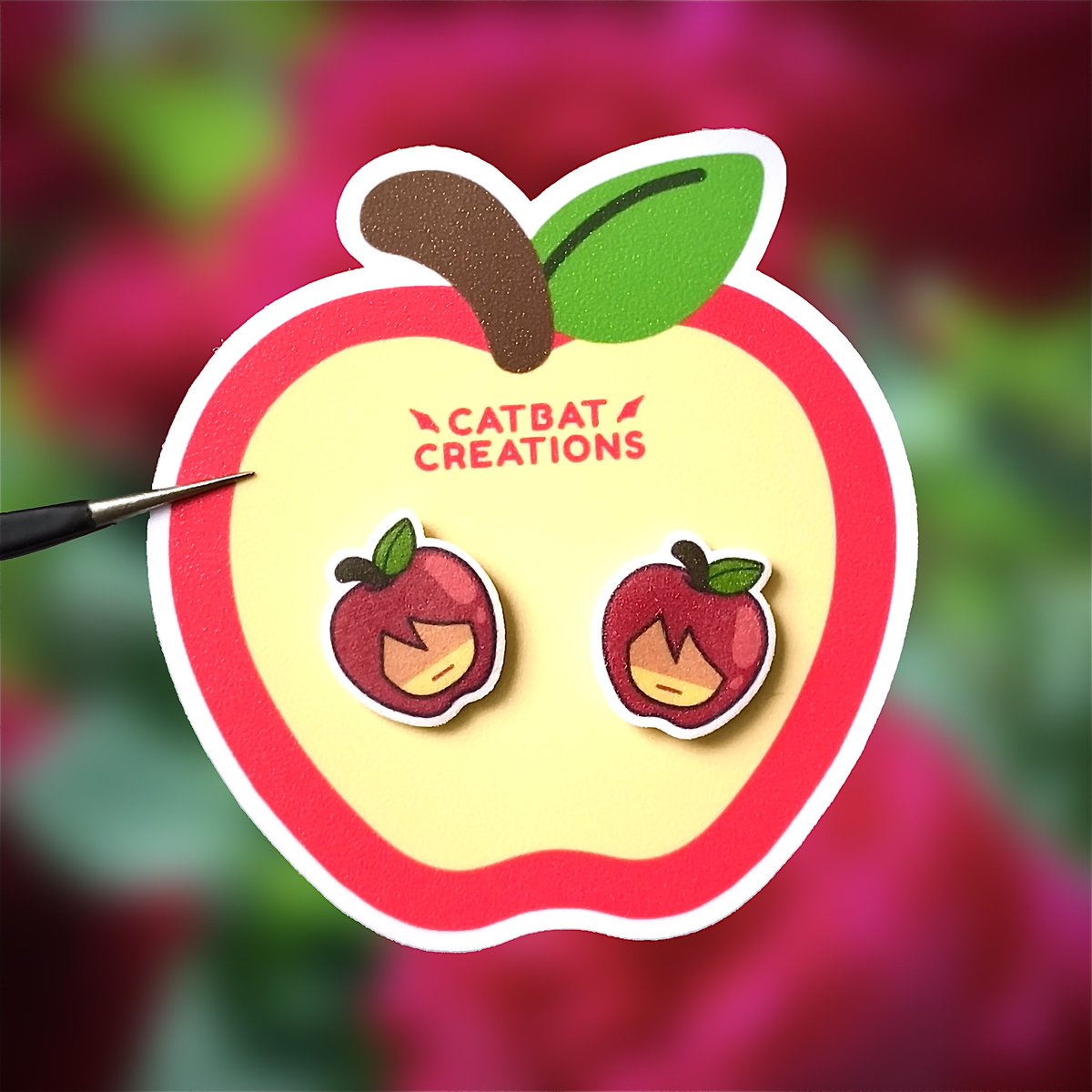 CatbatCreations's tweet photo. @astruelcloudz This reminds me, these are earrings btw snjwjshj1jsjaj https://t.co/NpQbMRKpvm