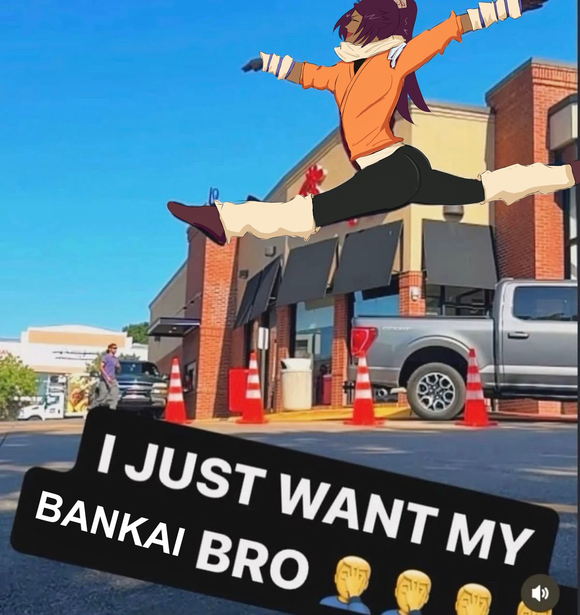 sosukette's tweet photo. how about some yoruichi bullshit https://t.co/6cVGeEkWVi