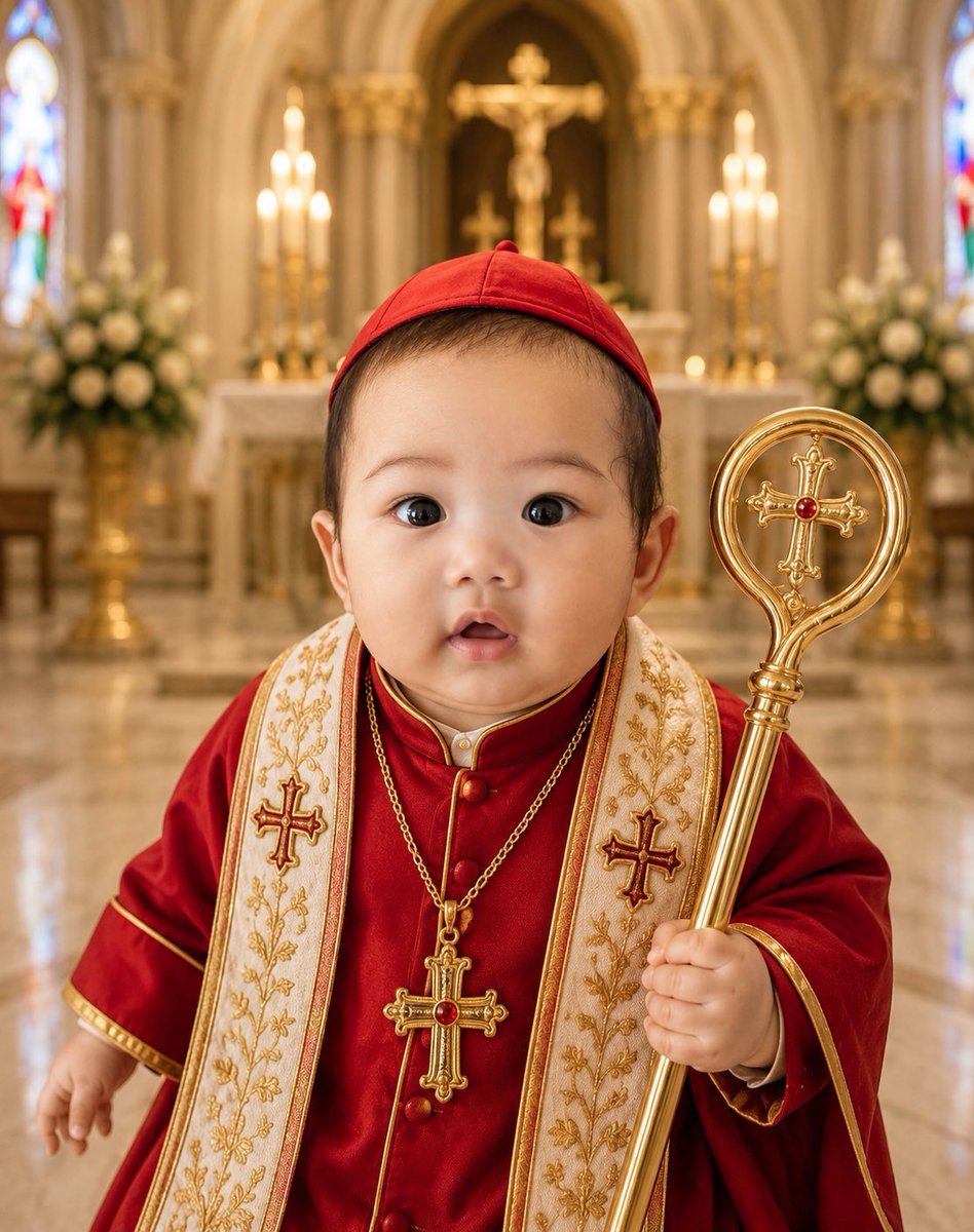 _knowbeenngsc's tweet photo. Little bishop in the making? Only God knows. But we’re praying for His perfect will. ❤️ https://t.co/T2Uu6wrcWt