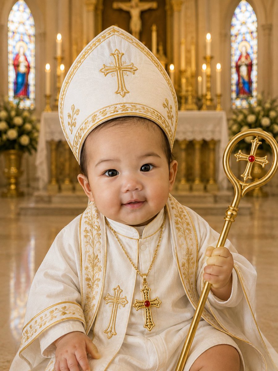 _knowbeenngsc's tweet photo. Little bishop in the making? Only God knows. But we’re praying for His perfect will. ❤️ https://t.co/T2Uu6wrcWt
