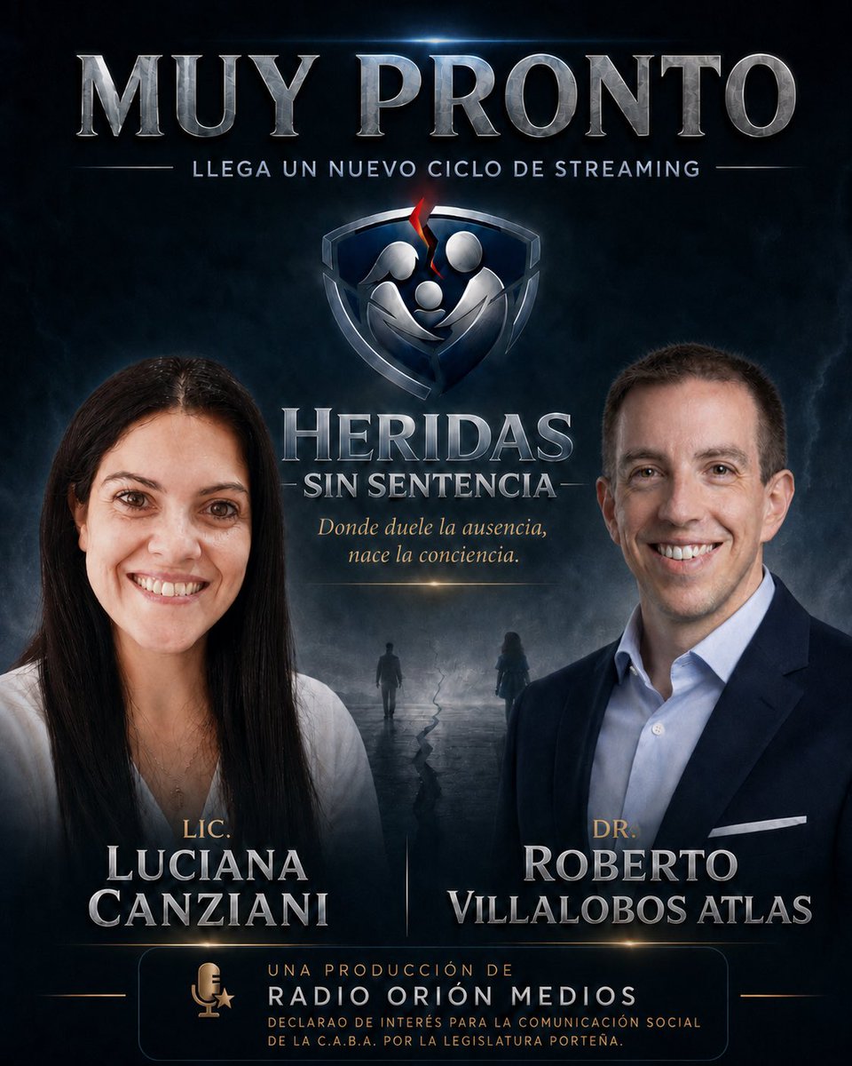 VillalobosAtlas's tweet photo. Hay ausencias que no se ven, pero duelen todos los días. Niños, padres, madres y abuelos separados de sus afectos necesitan ser escuchados.

Muy pronto llega “Heridas sin Sentencia”, un nuevo ciclo de streaming para transformar el dolor en conciencia y defender los vínculos familiares.

Donde duele la ausencia, nace la conciencia.