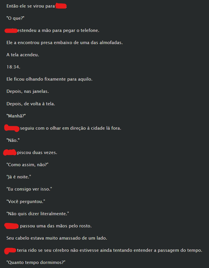 OHANONYMOU55661's tweet photo. @lesbihahnted tem uma fanfic q eu to lendo q é bem assim, o plot é bom mas a fic me da uma preguiça
como voce está?
estou bem
mentira
por que?
voce fez esse olhar
que olhar?
esse
e sem exagero, todas as conversas deles são assim não tem uma conversa inteira, eles falam como se tivessem asma https://t.co/X9HtziOLyW