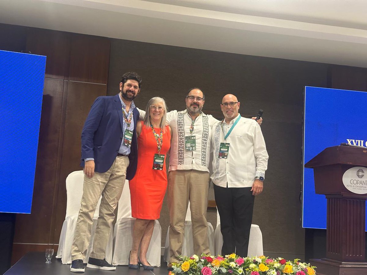 drprapul's tweet photo. Gracias a la Sociedad Hondureña de Gastroenterología y su presidente Jorge Manuel Suazo y toda su mesa, por la amable invitación a participar en su congreso. Ha sido un verdadero honor compartir conocimientos, intercambiar experiencias y contribuir a este excelente evento académico.

También agradezco la oportunidad de reencontrarme y convivir con grandes amigos y colegas, recordando que la gastroenterología no solo fortalece nuestra práctica profesional, sino también los lazos de amistad que trascienden fronteras. Enrique de Madaria Pepe B.q. Ignacio Hanna, Laura Sole, Graciela Castro

¡Muchas gracias por su hospitalidad! Espero volver a coincidir muy pronto.