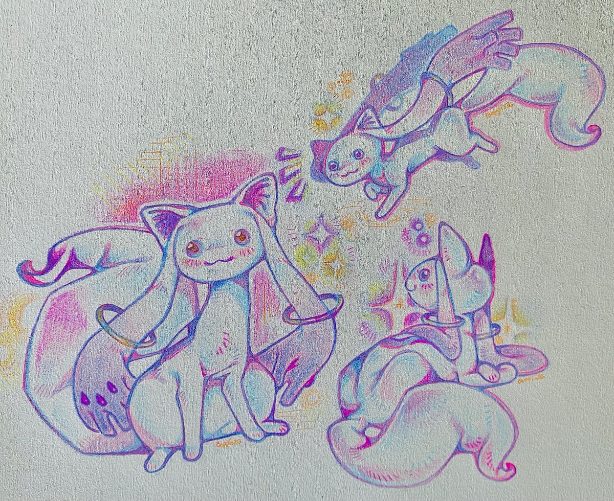 FISH3RB0Y's tweet photo. Hello Madoka Magica nation
Sketchbook Kyubey https://t.co/cqnYObxd5d