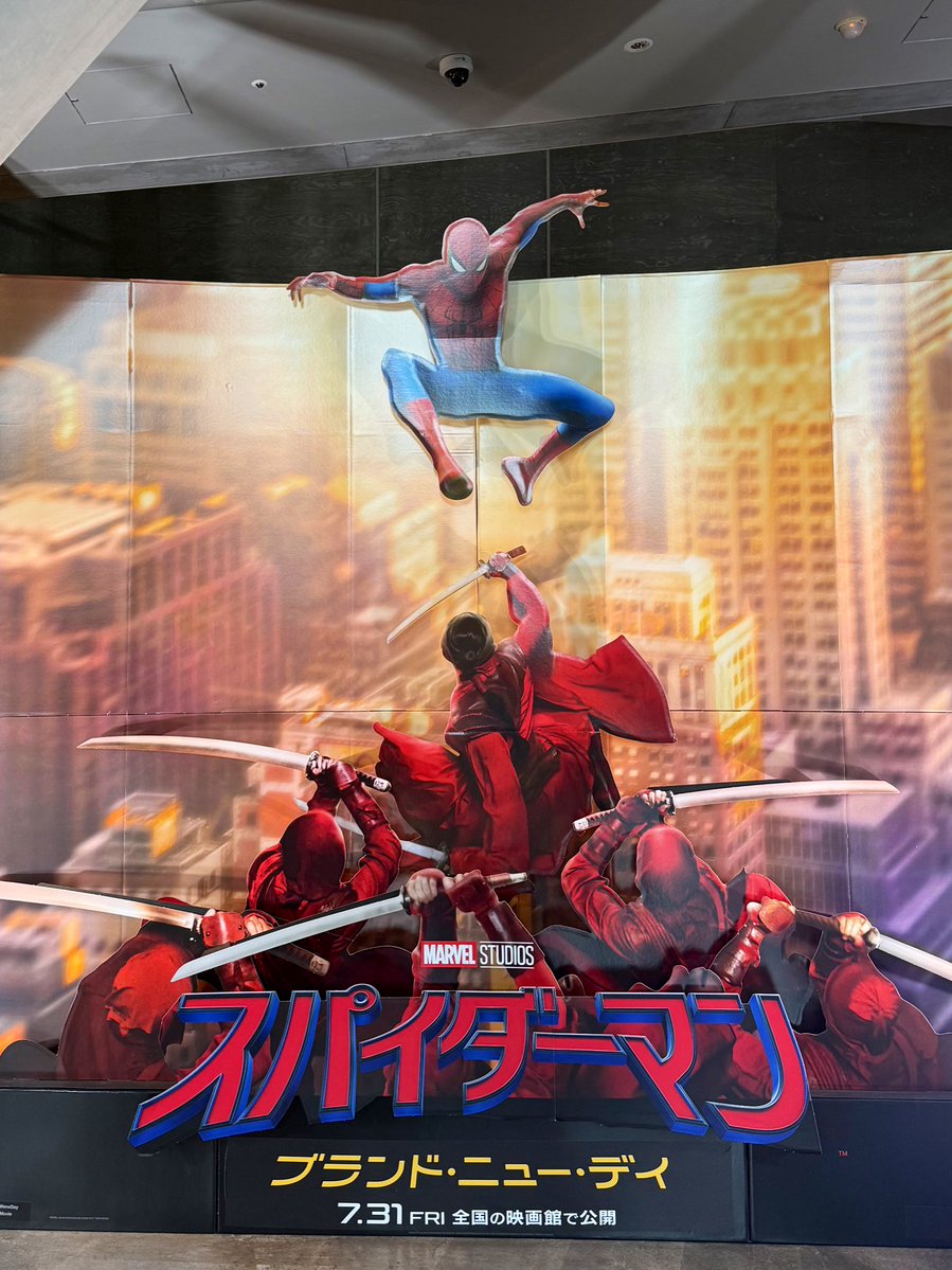 ShioriAY's tweet photo. 昨日はSpider-Man Brand New Dayを観てきてたくさん泣いてきた😭
すごくよかった https://t.co/AtVzrs2nwT