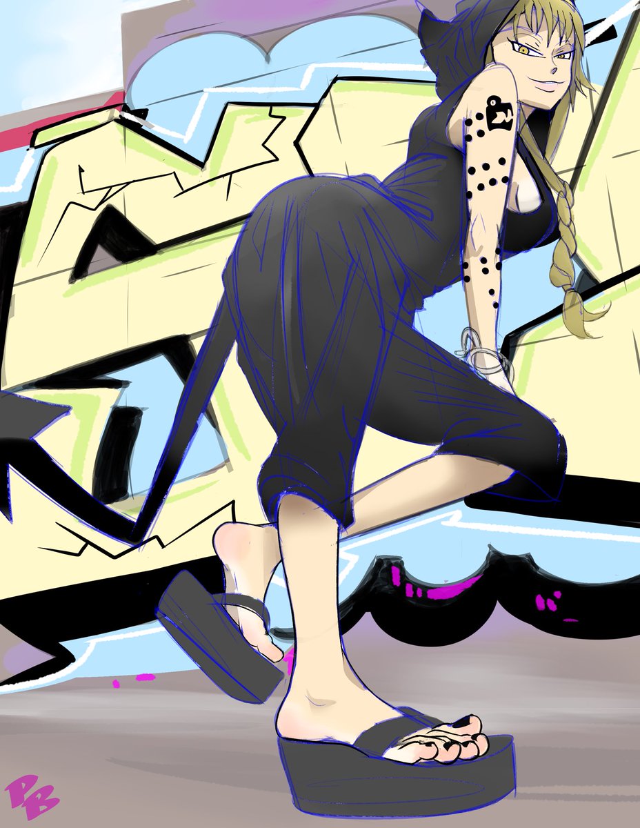 P4ntonerBon3r's tweet photo. Medusa’s heel appeal https://t.co/xCPgkE8rEf
