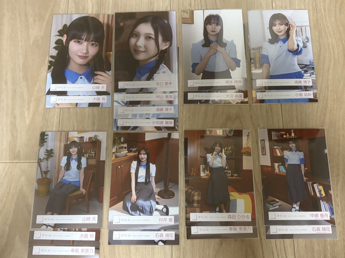 3K0EyFla2's tweet photo. 櫻坂46 生写真 トレ 
Whats KAZOKU? MV制服衣装

【譲】画像①
【求】画像②

郵送トレ📮
手袋開封してます
お気軽にお声掛けください https://t.co/W24ROh2vnG