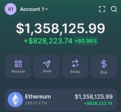 cryptogems087's tweet photo. Today I am feeling blessed 😊

$10,000 in $ETH to a random person who follows and retweets. 😍

Winner in 24 hrs

Let’s go!! 💎🚀 https://t.co/8jsNhERWMf