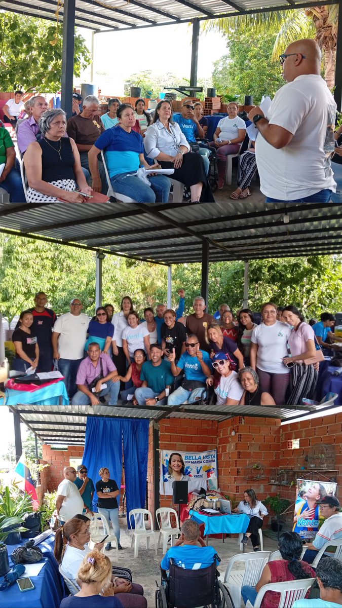 VenteAragua's tweet photo. ¡La fuerza ciudadana se sigue organizando en Aragua!
Desde los municipios Sucre, Ribas y Bolívar, nuestros equipos y Colegios Ciudadanos continúan afinando la organización y fortaleciendo la unidad. 

¡Con trabajo y convicción, estamos listos para conquistar la democracia! https://t.co/boBhY4gfbj