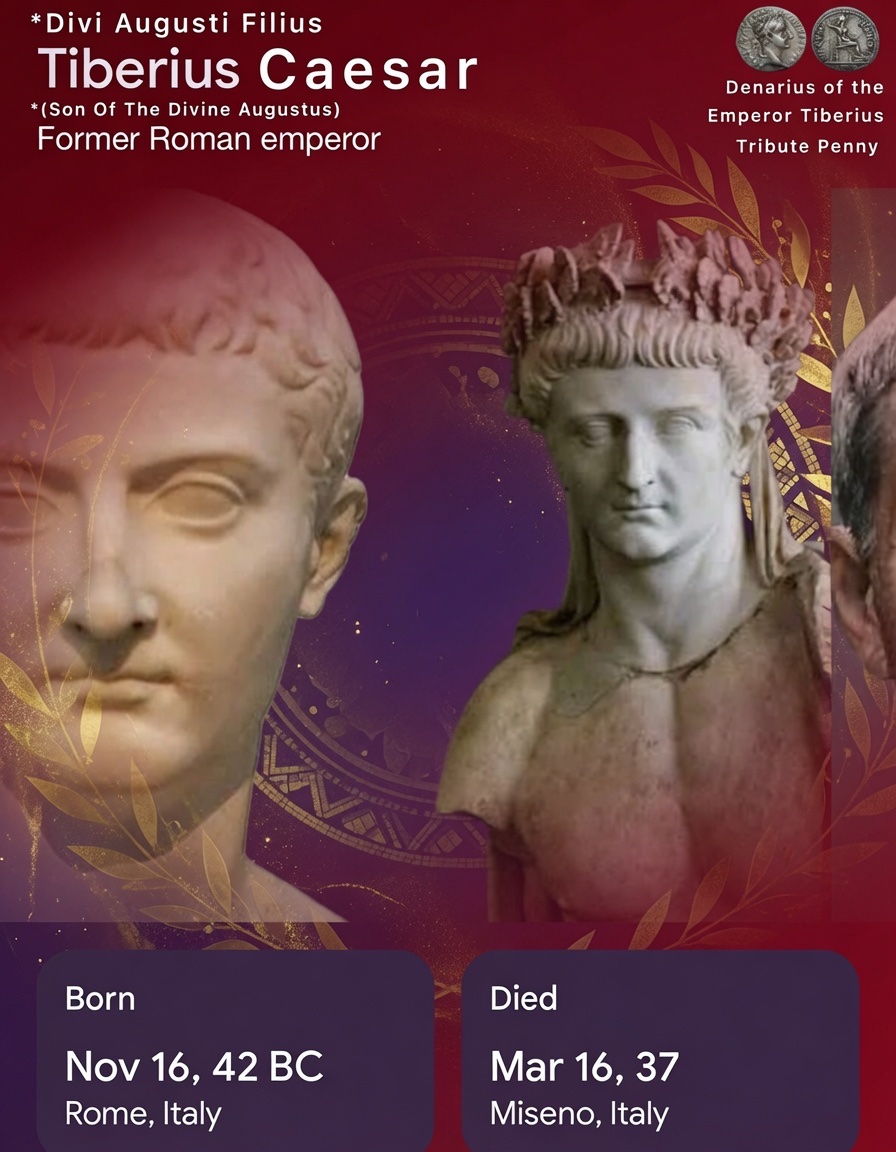 AnonymousGlobal's tweet photo. John 3:16 ✝️
The Roman Empire
#AugustusCaesar
#TiberiusCaesar
*Divi Augusti Filius
Denarius #TributePenny: TI CAESAR DIVI AVG F AVGVSTVS
#Blasphemy ✍️
#Falsegod
#Idoltry
#HailMary 📿 https://t.co/KPtAKSQJ3Z