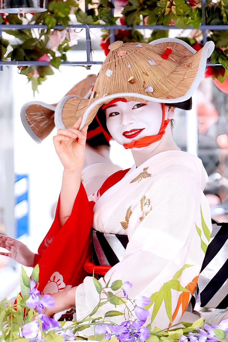 oichan1's tweet photo. 7/24、祇園祭後祭 ２
祇園甲部の舞妓さん
#花笠巡行 #祇園甲部
#Oichanのお祭り見物 https://t.co/ozfcU1NjEw