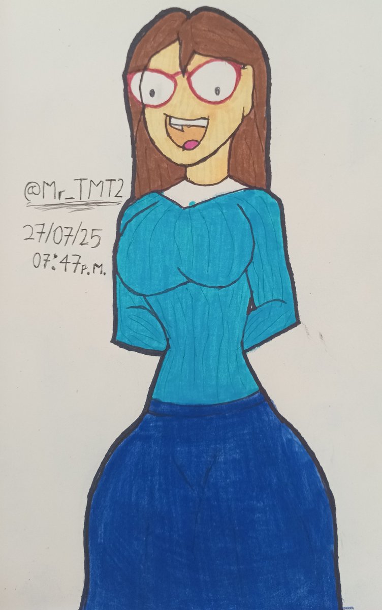 TMTdraws's tweet photo. Yo tampoco me quedé atrás. https://t.co/DU2E79Te52