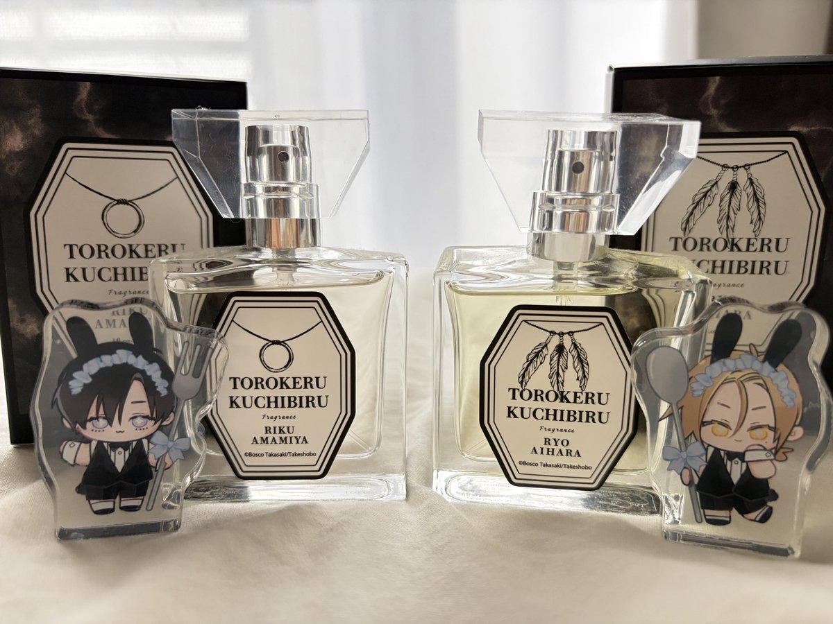 hakurenki's tweet photo. 理久くんと涼くんのフレグランスがまたいい香りなんだ🩵個々もいいし、香りが混ざると2人が一緒な感じですき✨ https://t.co/HSOpWXkCNn