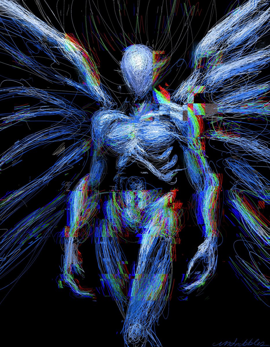 MrScribbles's tweet photo. Angel of Frost https://t.co/WTQyY2EuI0
