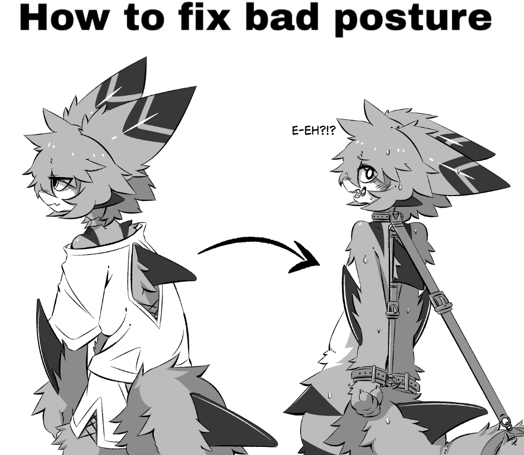 Gaogomon's tweet photo. fix your posture with this one simple trick https://t.co/uvNPXBXQcP