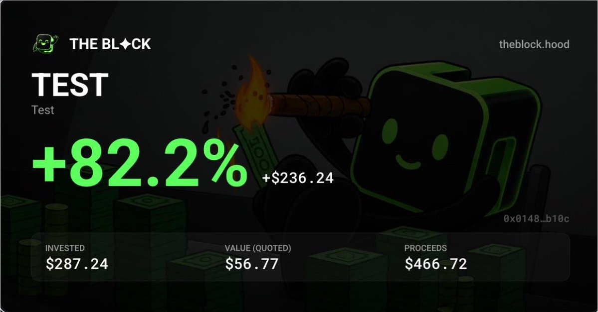 blockdothood's tweet photo. Custom BLOCK PnL cards shipping? https://t.co/yPzcCvF3ap