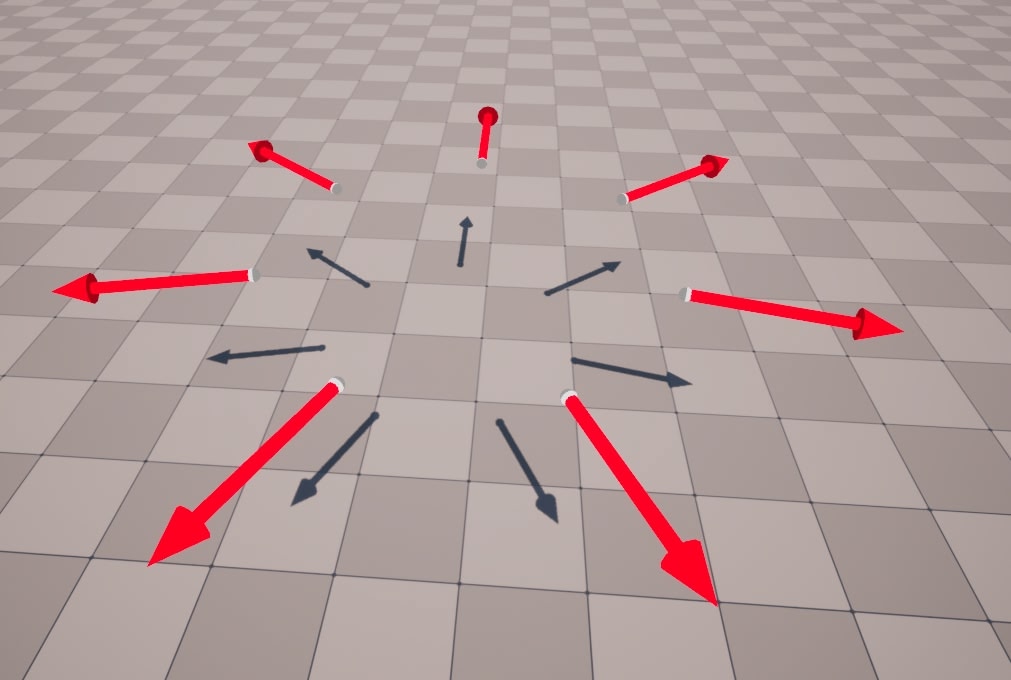Tezenari's tweet photo. Pair it with another new upcoming utility called "Locations To Facing Transforms" to get target-aware rotations.

Face inwards towards the provided target location, or outwards away from it. https://t.co/4UD83JQmV9