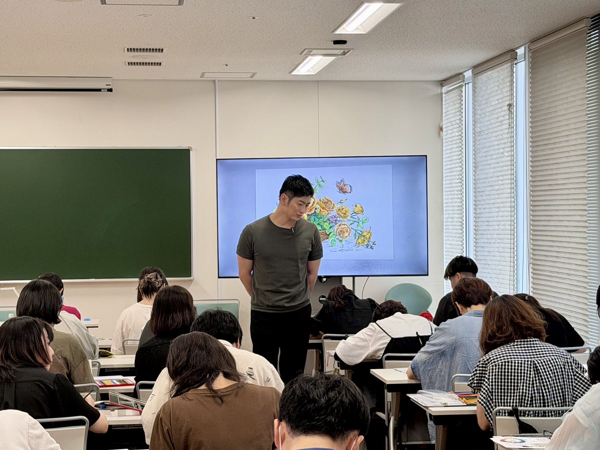 Matsuda_satoshi's tweet photo. NHKカルチャー『大人の塗り絵』京都教室、大阪梅田教室が無事終わりまして、あまりにも最高な二日間でしたのでその振り返りをさせていただきました😊✨

あなたの今日が、素敵なものとなりますように✨✨✨

#NHKカルチャー　
#大人の塗り絵　
https://t.co/8QrH3lyxUY https://t.co/peUU2Ezvut