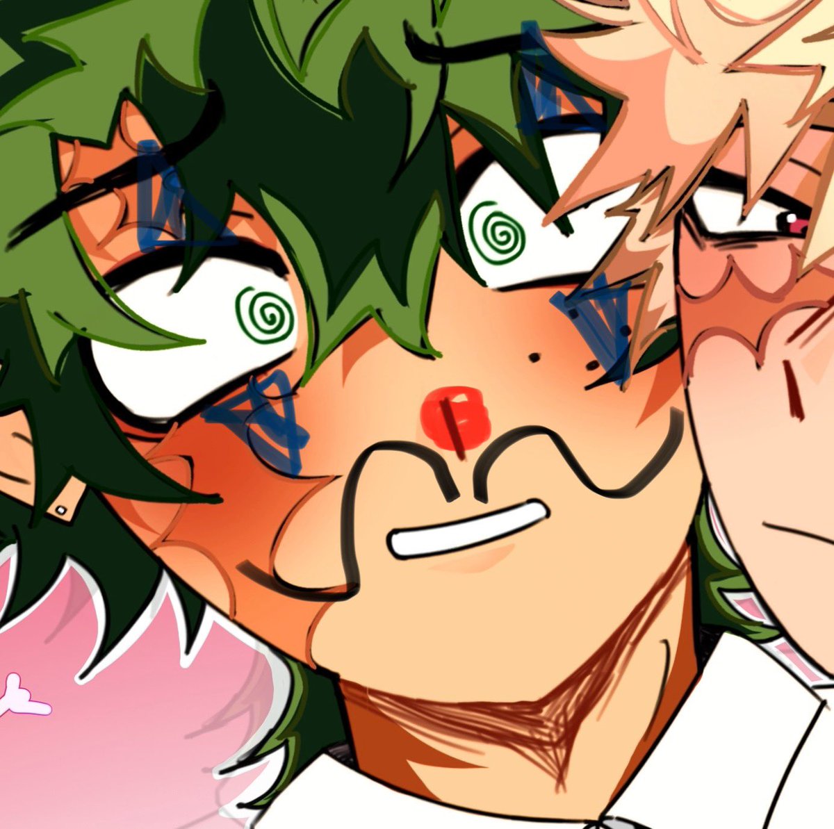 grndxzero's tweet photo. clingy kacchan #dkbk #bkdk https://t.co/hpPOIOWCoA