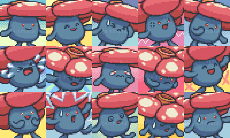 Ernmuffin's tweet photo. Some grass-type gals 🌿🍀🌷
#MysteryDungeon #MundoMisterioso https://t.co/U8Ij3Iawld