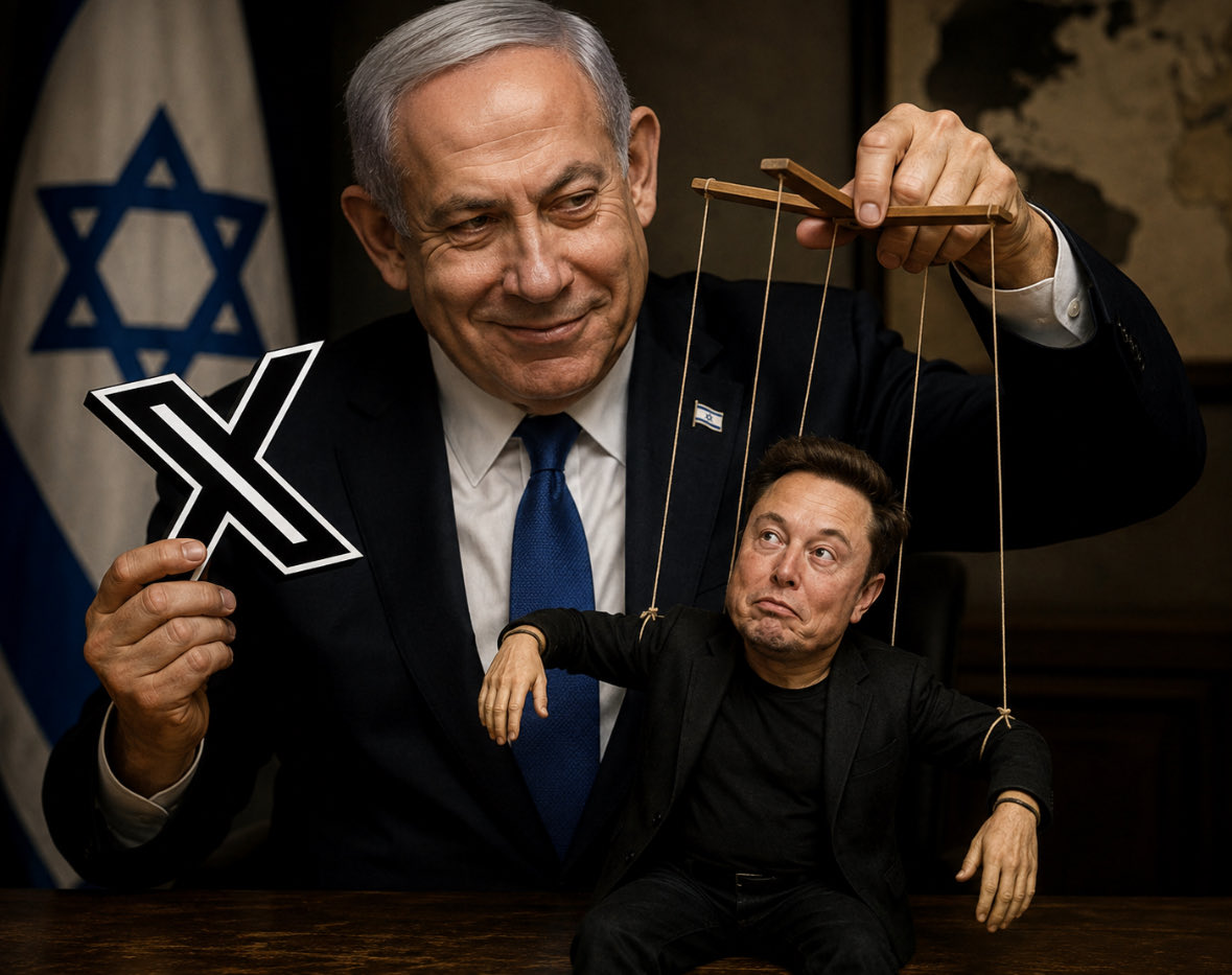 TheSaviour's tweet photo. Netanyahu is the one really running X. https://t.co/KRaB948P18