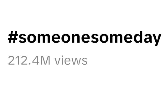 Lance8637's tweet photo. Btw #someonesomeday has now reached more than 200M Views on Tiktok after it's first week of released! https://t.co/i3tQ0X2BUT