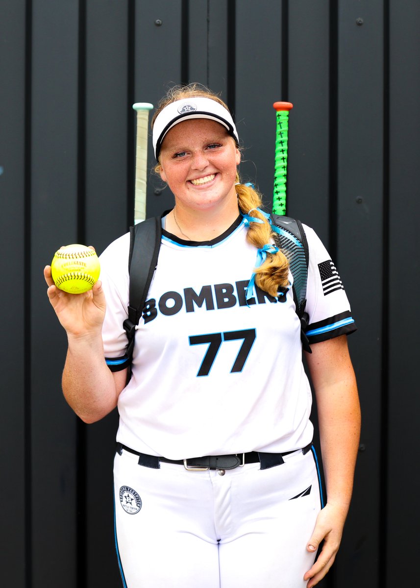 BombersGoldSETX's tweet photo. AFCS National Tournament Honors
Olivia Matejka - P/1B
🌟Player of the Game vs. Epic OKC National to help  secure our Elite 8 berth
����Most Outstanding Player overall tournament
🌟Smashed 3 homeruns for the week 
@OMatejka77 @bombers_academy @thealliancefp https://t.co/C5tkcmUerP
