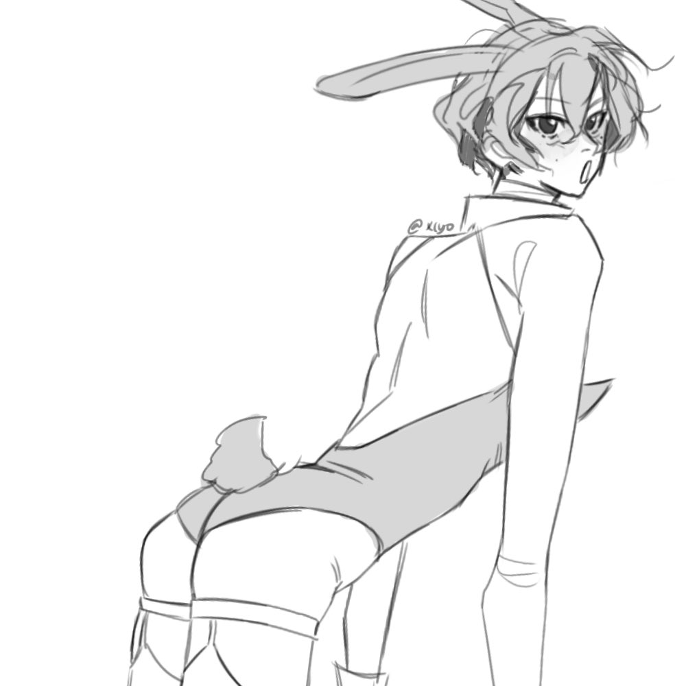 xiyomiya2's tweet photo. Bunnyzai costume 👀
#bunnyzai #dazai #bottomdazai https://t.co/UM76TypHtV