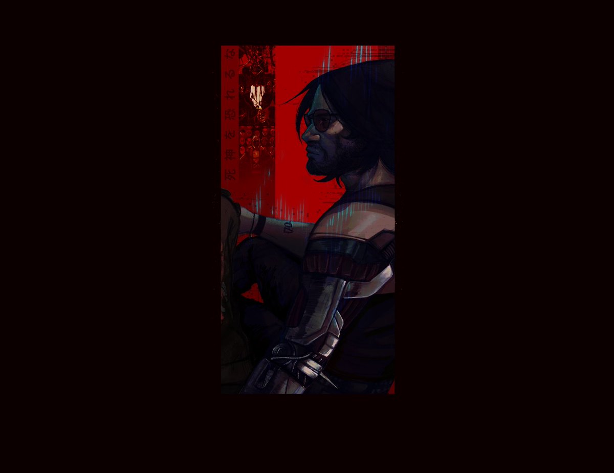 lovesickastel's tweet photo. 🦾🎸
#johnnysilverhand #cyberpunk2077 https://t.co/eXmqdSh4YM