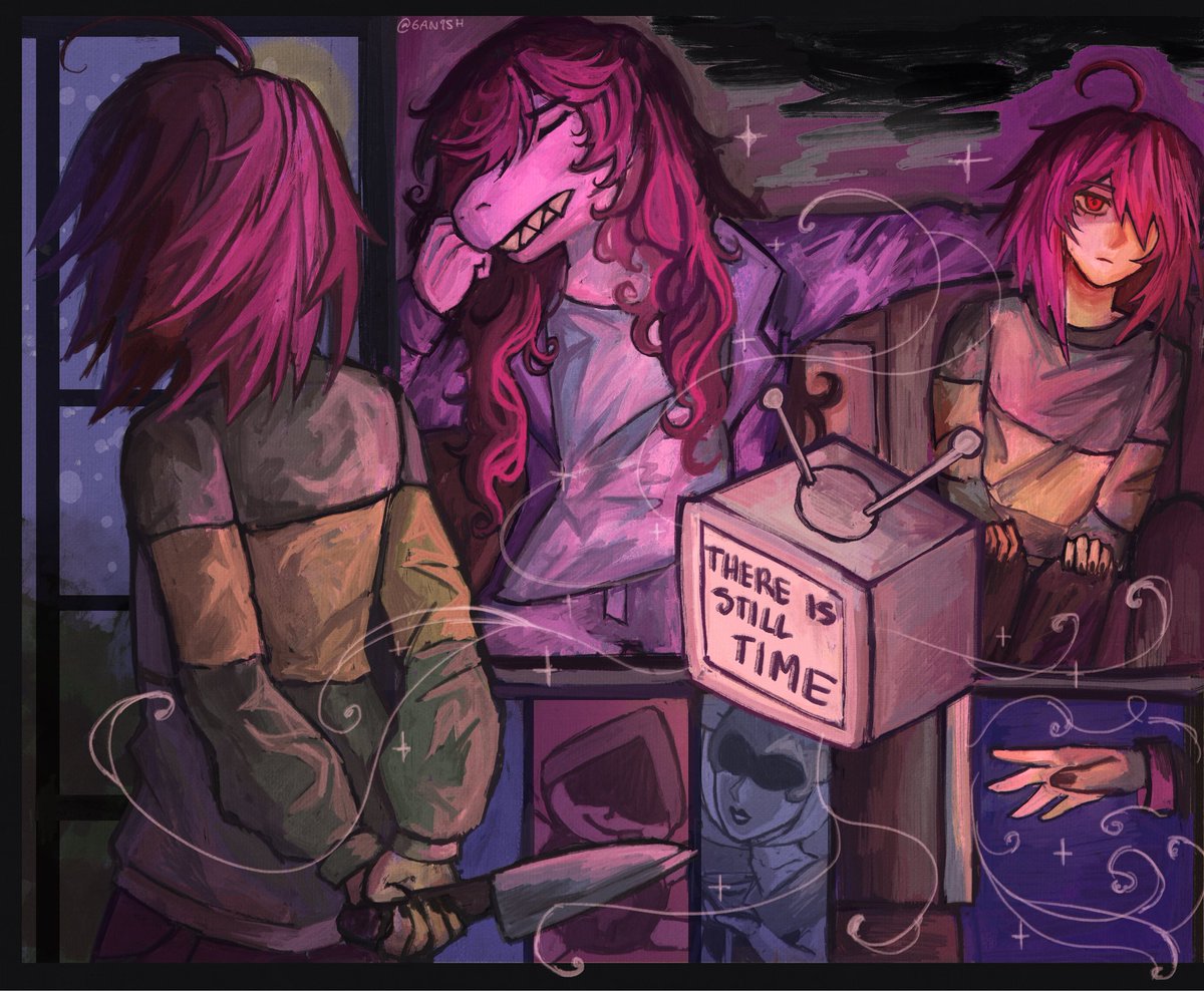 6AN1SH's tweet photo. This movie is also really important to me 
#deltarune #isawthetvglow https://t.co/e27tCLiSd9