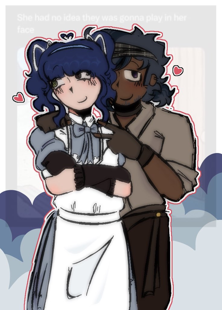 deadlygimick's tweet photo. OC art I wanted to post between a friend and mines!
#ocartwork #ocart https://t.co/kbGLhBXTzL