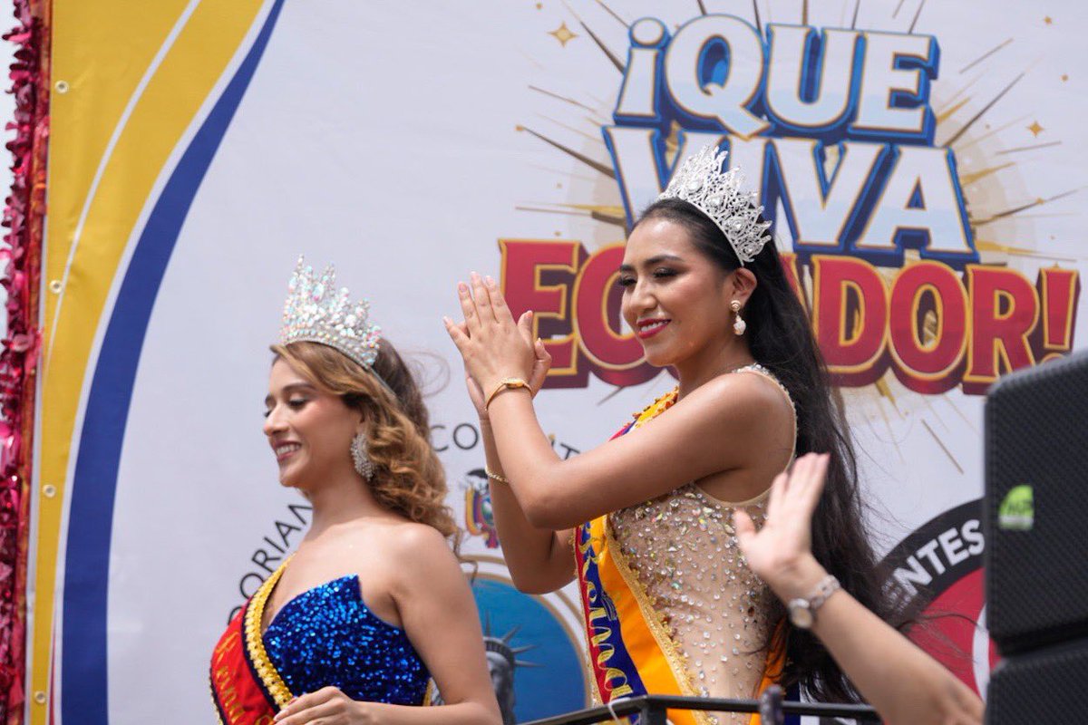 NYCMayor's tweet photo. Every nation’s independence starts with people demanding the right to shape their own future.

Today, I joined thousands of Ecuadorian New Yorkers in Queens for the largest Ecuadorian parade in the United States, celebrating 217 years since Ecuador’s First Cry of Independence.

From Corona to Quito, that spirit of self-determination lives on. To every Ecuadorian who has made New York City home: thank you for the culture and civic leadership you bring to our city every day.