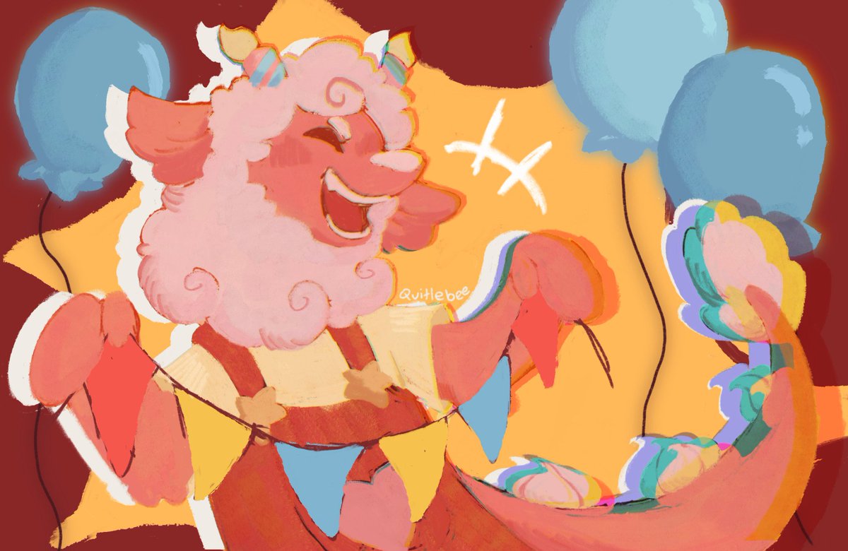 Quitlebee's tweet photo. more art fight stuff for @3vergrewe and egg24108  yaaay :] 

#artfight2026 https://t.co/VAKMvt2yg2