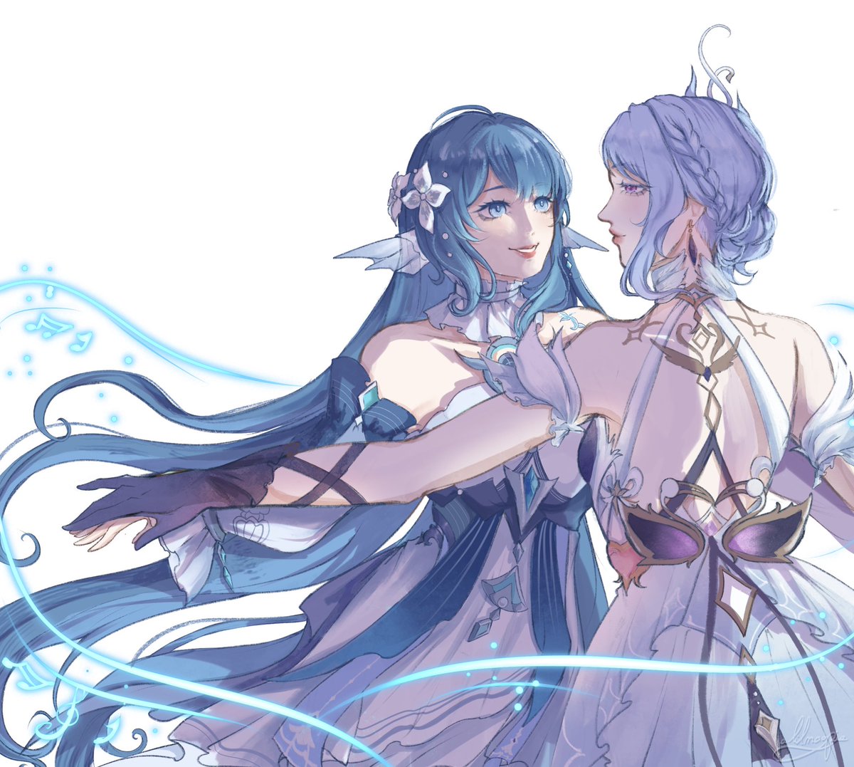 alilmagpie's tweet photo. Talented besties 
#Vodyanista #Odette https://t.co/QouC99uuPT