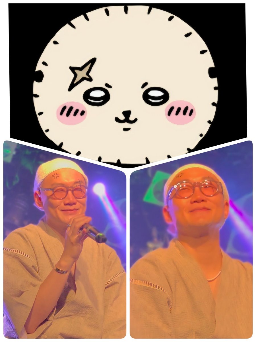 Secret_Ro_om's tweet photo. 昨日、 #のーうぇざー ワンマンの時の ちゃんしんさんのメイクが、ちいかわのラッコに似てて🫶
急遽、 #ちいかわ マッピング仕様になっている、 #みなとみらい の大観覧車、観に行って来ました✨🎡✨ 夜景もキレイでした~

下の子が、お付き合いしてくれました☺️ 
家族との時間も大切👨‍👨‍👦 ♡ https://t.co/D0RGirPM8J