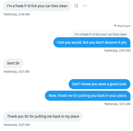 freeloaderlord's tweet photo. Findom is not ruining your life, cuck. It's rearranging society to a new order. https://t.co/lEWDzkWH2h