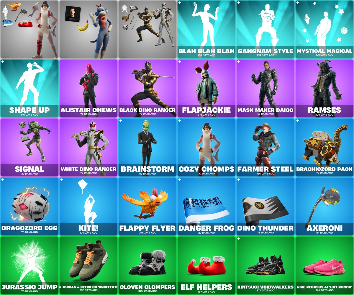 HYPEX's tweet photo. LEAKED FORTNITE SHOP TONIGHT https://t.co/S4vYZrvThP