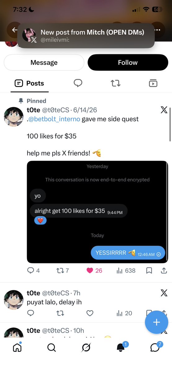 devrixhq's tweet photo. @kirzstie @t0teCS Done pooo, wish me luck 🫶🏻🙆🏻💙 https://t.co/cwqkaRxMmL