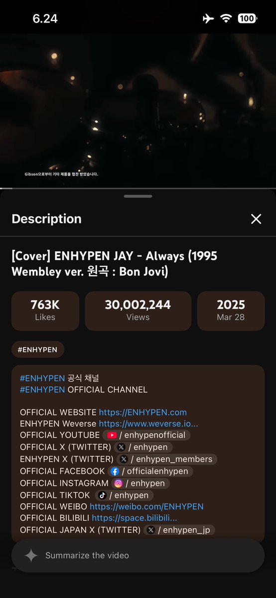 02byjay's tweet photo. FINALLY HAPPY 30 MILLION VIEWS ON YOUTUBE!! 🎉🥳

Congratulations, #ENHYPEN_JAY! You truly deserve every single milestone. Let’s keep streaming and make this milestone even bigger!🩵

— DROP THE TAGS FOR OUR ROCKSTAR!🎸🤟🏻🐈‍⬛

🔗 https://t.co/6PGPEL6Zrf

THIRTY MILLION FOR LEJAYNDARY COVER
#JAYAlwaysCover30MViews
#ENHYPEN_JAY #엔하이픈_제이 @ENHYPEN
